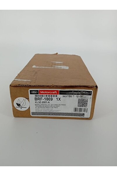 MOTORCRAFT وسادة فرامل أمامية أصلية لفورد F-150 - FL1Z2001E