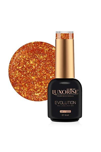 LUXORISE Semi-permanent nail polish Evolution, Fairy Glow - Solar Kiss 10ml