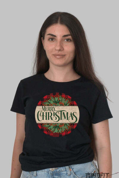 GILDAN Tricou De Craciun Coronita Festiva Merry Christmas Dama