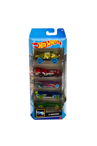 HOT WHEELS КОМПЛЕКТ ОТ 5 КОЛИ HOT WHEELS X-RAYCERS