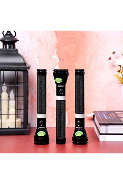 Olsenmark OMFL2676 3 in 1 Rechargeable LED Flashlight - 215mm