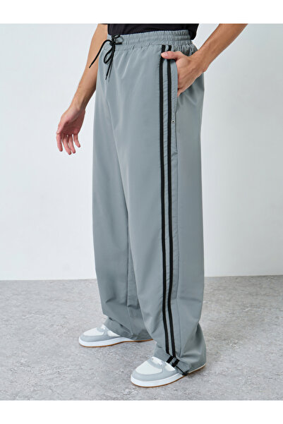 Styli Side Seam Striped Detail Joggers