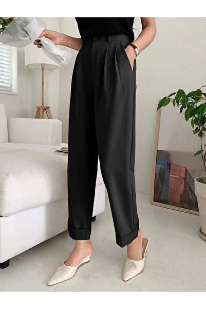 Take Two By Styli Solid Pocket Detail Straight Leg Pants