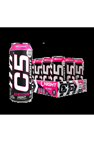 C5 Drink Night Pink Lemonade, Pre Workout - pack of 12