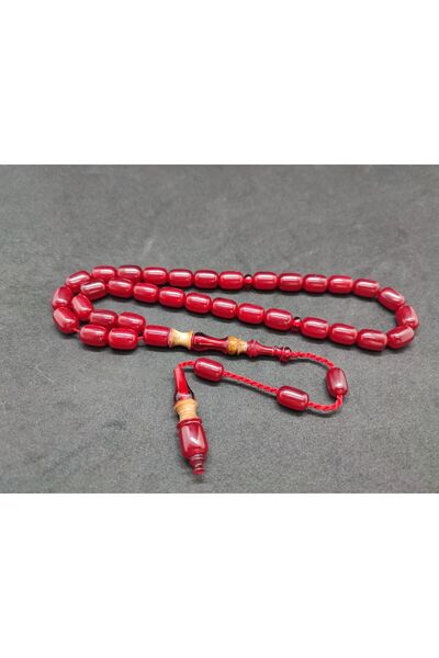 İskeçe Exclusive Emine Reşvani Masterpiece Imame Hitame Old Catalin Pearl Black Tightening Amber Certified 8736