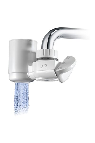 LAICA Filtru de apă HydroSmart R60 cu opritor metalic, montat pe robinet, 3 funcții, 1200 l