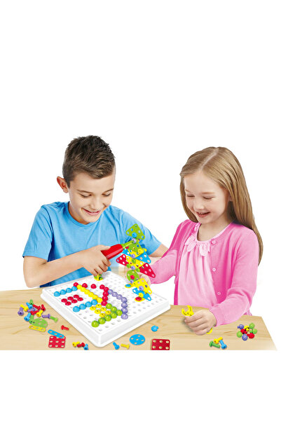 Simply Joy Interactive educational drill toy set, 237 pieces, gift for children 3-10 years