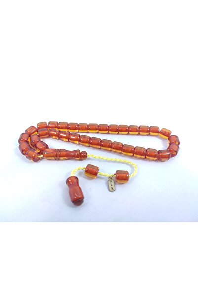 İskeçe Exclusive Hayyani Masterpiece Handcrafted German Faturan Crimped Amber Certified 8732