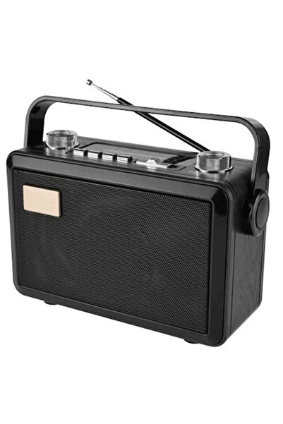 BLA BLA FOAM Portable Radio BLA BLA FOAM® — USB, 3.5mm Jack, microSD, Rechargeable, FM/AM/SW, Black