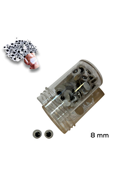 Bubu BU-BU OYNAR GÖZ SİYAH GÖZ KÜÇÜK 8 MM 8 GR BUBU-GZ0002