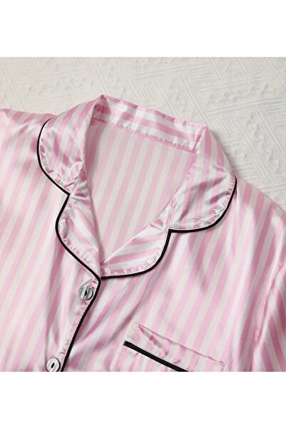 QUEENELA Three Satin Pajama Sets