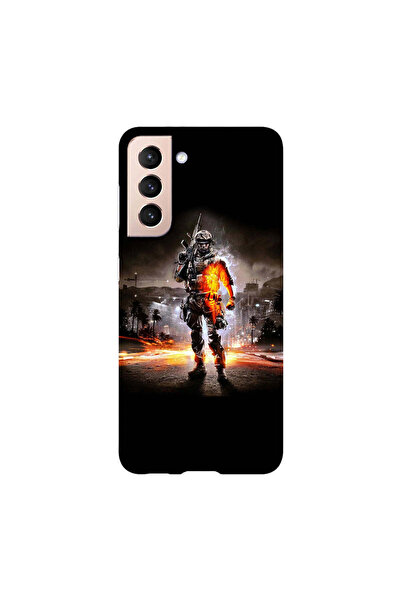 Viceversa Carcasă compatibilă Samsung Galaxy S21 Plus One Man Army Model Sili...