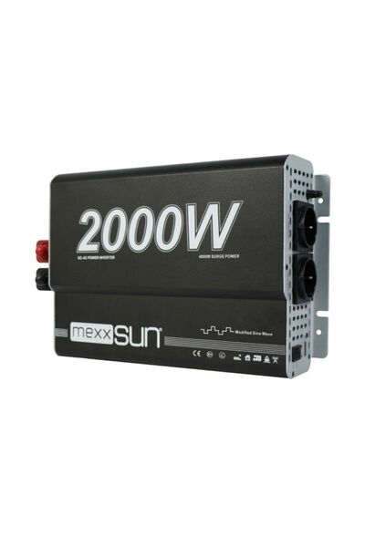 CksEnerji İnverter Modifiye Sinüs 12V 2000W Mexxsun
