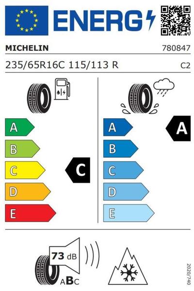 Michelin Anvelopa All Season AGILIS CROSSCLIMATE 235/65R16C 115R