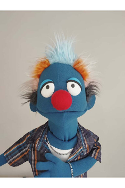 Trend Kukla "Bahri" – El Yapımı Oynar Ağız Kukla Çift Kol Hareketli Vantrolog Kukla