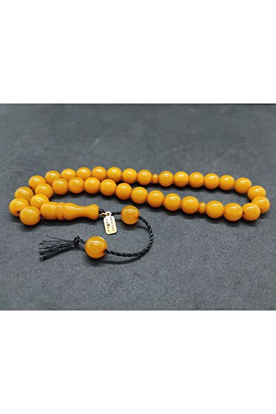 İskeçe Exclusive Osama Omari Masterpiece 50 Years Old Rooster Imamah Havşalı German Faturan Prayer Beads Certified 8756
