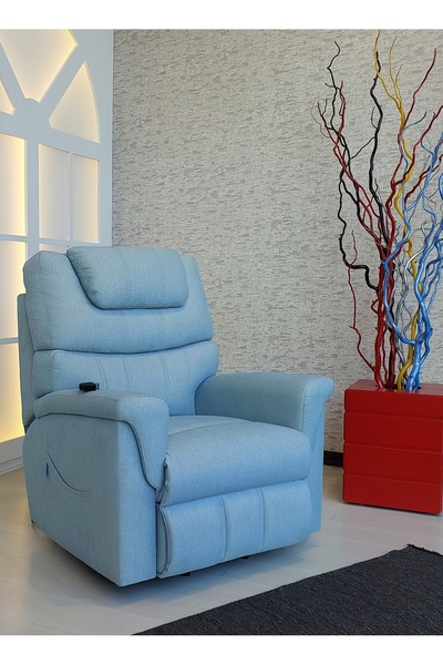 TeknoKonfor Oxford Liftli Masajlı Hasta Tv Baba Koltuğu