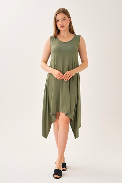 ALEXANDERGARDI Front Asymmetric Dress (B24-460 00)