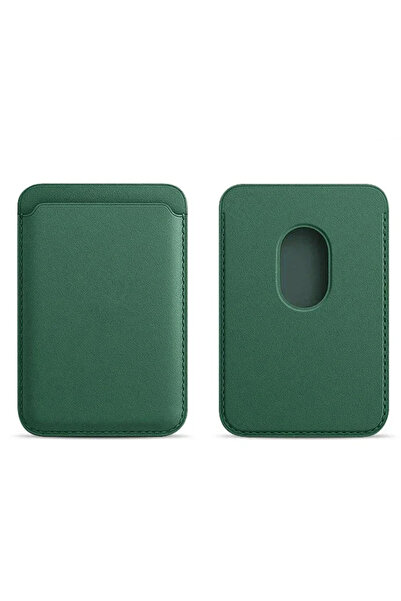 Coverzone حامل بطاقات مغناطيسي متوافق مع سلسلة آيفون 11-12-13-14-15-16-17، مح...