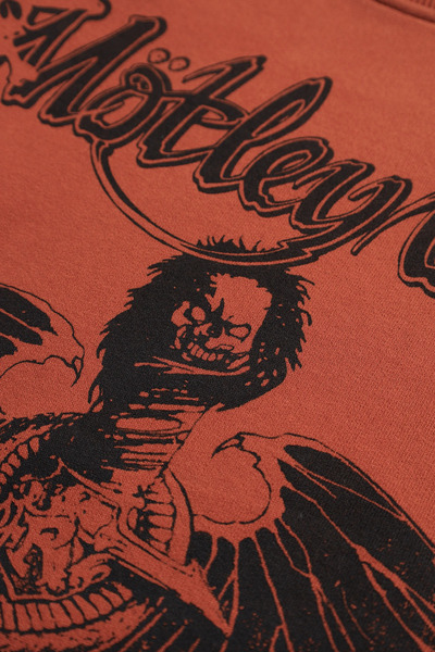 Overdrive Mötley Crüe Dr. Feelgood Vintage Unisex Short Sleeve Oversized Tshirt