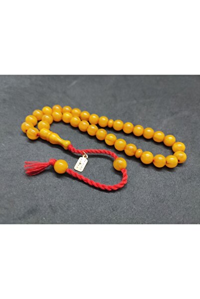 İskeçe Exclusive Osama Omari Masterpiece 50 Years Old Rooster Imame Havshalı German Faturan Prayer Bead Certified 8753