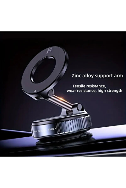 Siriderya Vakumlu Telefon Tutacağı 360 Derece Dönebilen Araç İçi Tutucu Magsa...