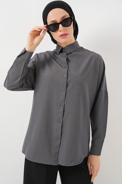 Hiccup Bdart Relaxed Fit Button down Poplin Shirt