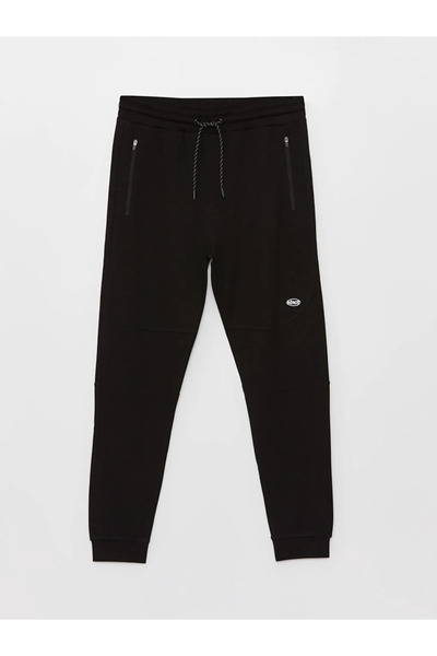 LC Waikiki Black Slim Fit Men's Jogger Sweatpants