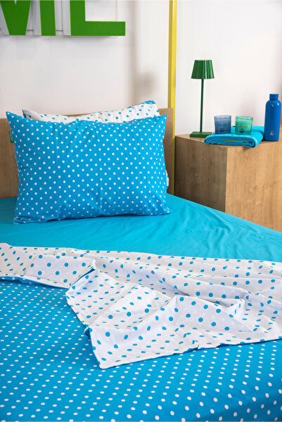 Benetton Home Blue Double Duvet Cover Set