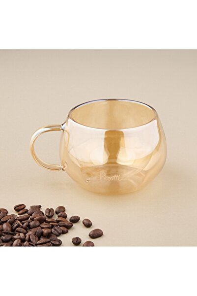 RİVO HOME DECOR Double Wall Borosilicate Mug 280ml