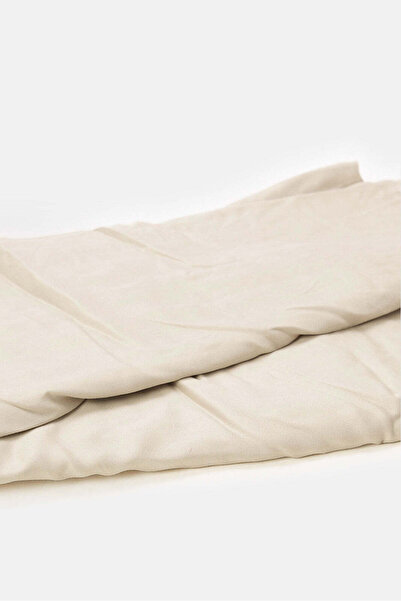 REDTAG Beige Cotton Fitted Sheet (King Size)