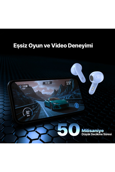 Ttec AirBeat Glace Gerçek Kablosuz TWS Bluetooth Kulaklık- 2KM170