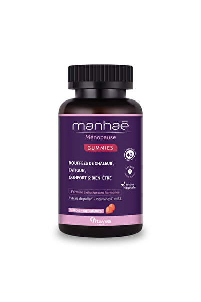 Manhaé Ménopause food supplement, Manhaé, 60 jellies