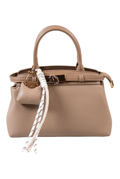 Guja Arme City Ac25Yg625 Medium Size Handle Bag with Middle Compartment and Inner Pocket