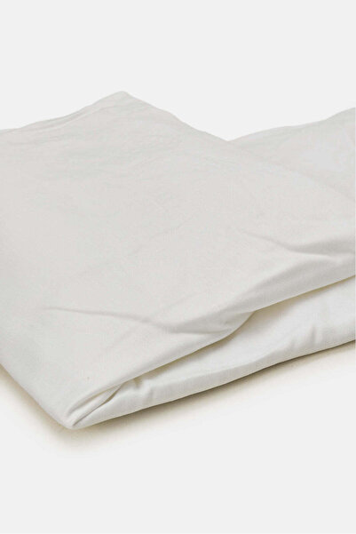 REDTAG White Cotton Fitted Sheet (King Size)