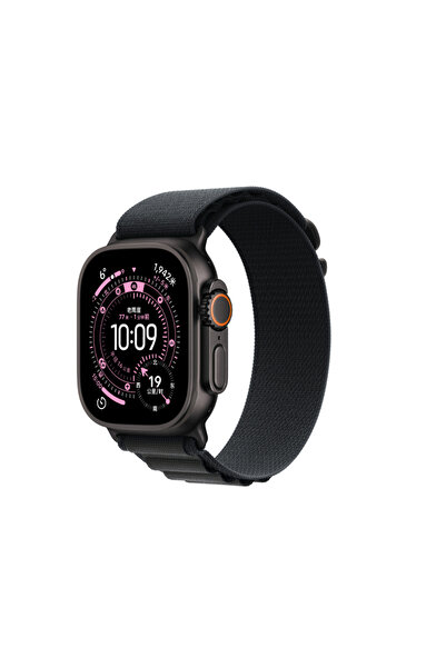 Kılıfist Watch Ultra 49mm Klfs Krd-74 Mesh Band - Black-Smoke