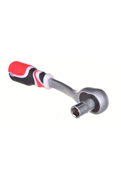 yato Set cheie cu clichet si 10 capete tubulare YT-38821, Otel/Plastic, 10-24 mm
