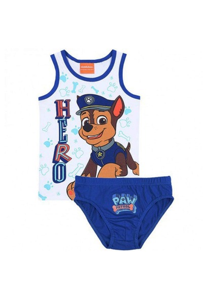 PAW PATROL Hero Chase boys' tank top and briefs set