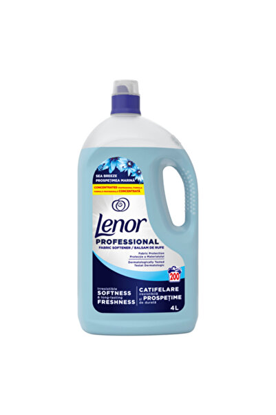 lenor Professional Sea Breeze Fabric Softener 4 L