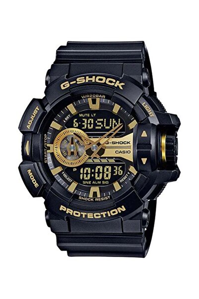 G-SHOCK Men's Analog + Digital Round Water Resistance Wrist Watch GA-400GB-1A9DR