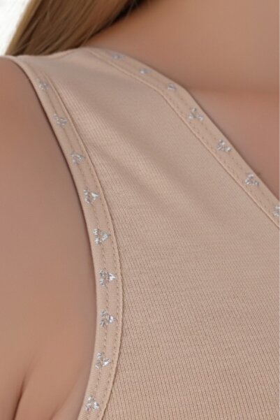 CNT Women's 1-Piece Ribbed Fabric Thick Strap Tank Top