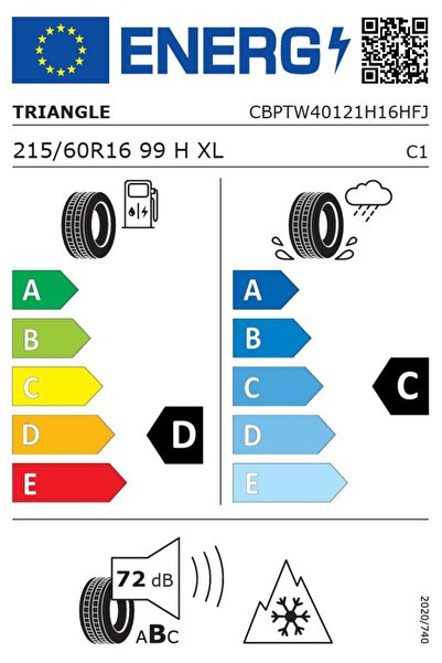 TRIANGLE Winter Tire TW401 215/60R16 99H/XL
