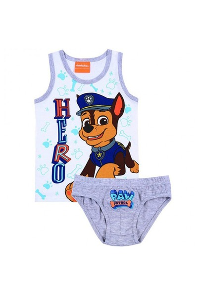 PAW PATROL Hero Chase boys' tank top and briefs set