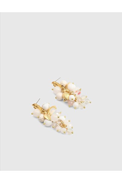 İLVİ Benore White Women's Earrings