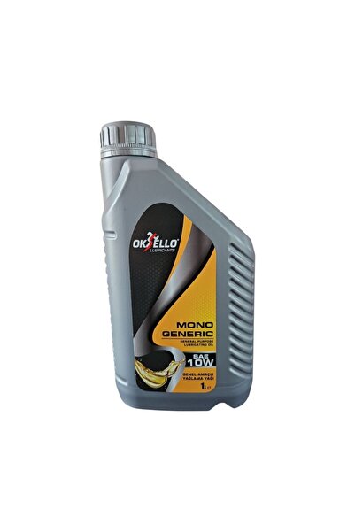 OKSELLO Mono SAE 10W Zincir Yağı 1 Litre Elektrikli ve Akülü Testere Uyumlu