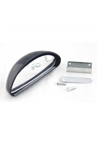 Led Light Box Premium Black Blind Spot Mirror - 15 cm