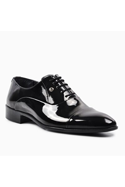 Pierre Cardin Pantofi clasici casual, eleganti, din piele lacuita, cu siretur...