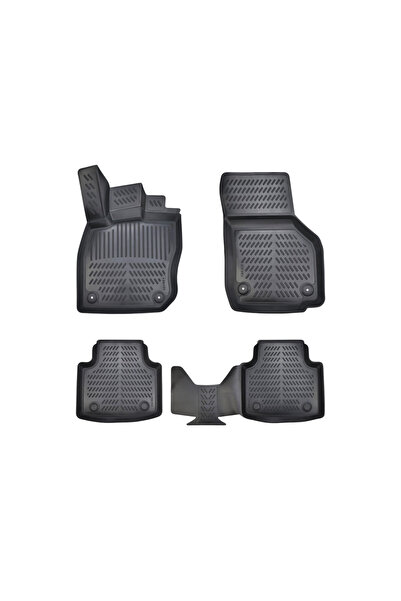 Lumi LUXURY Covoare cauciuc tavita compatibile Audi A3 Mild-hybrid MHEV 2020-