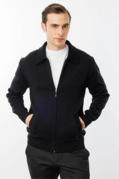 Desen 22531 Tri̇ko 50/50 Steel-Plated Men's Py Coat