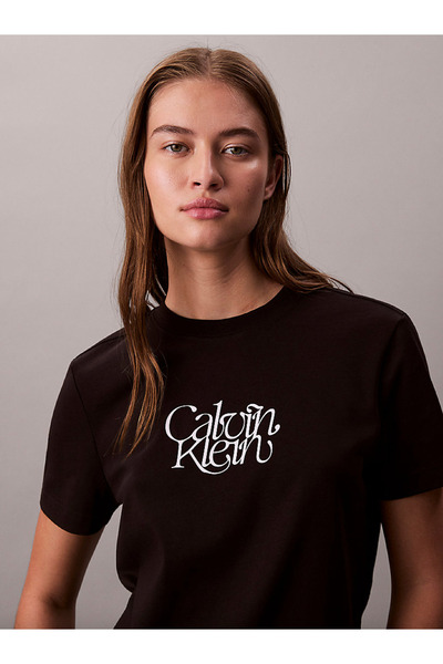 Calvin Klein Logo Sleeves T-Shirt